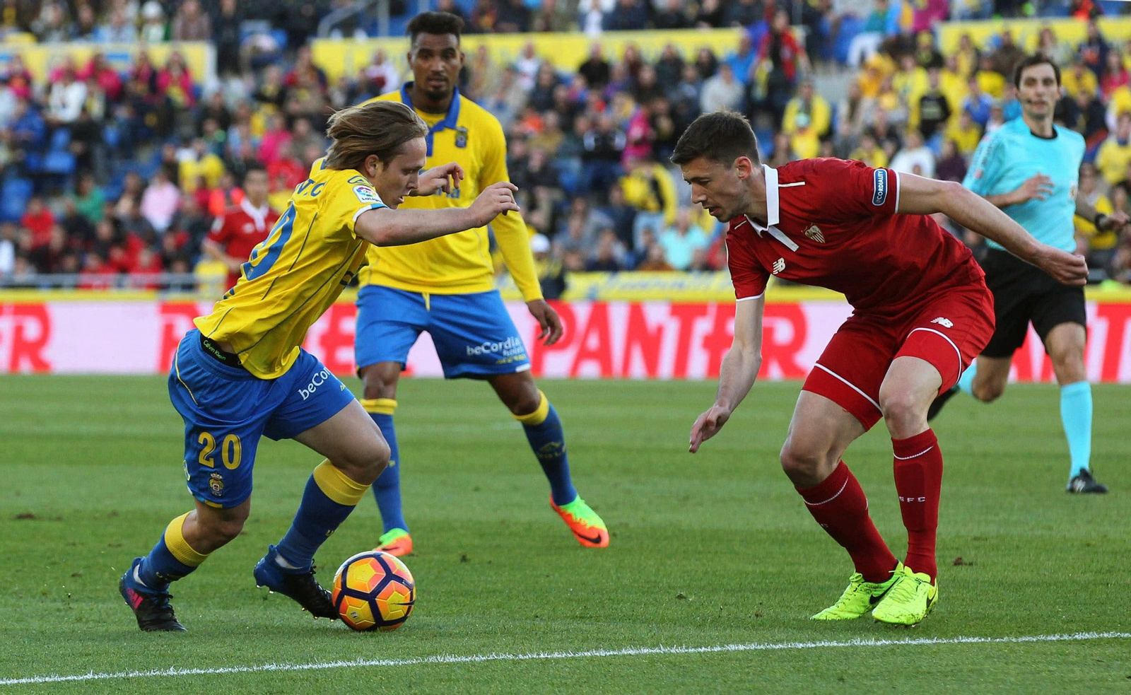 Las imágenes del Las Palmas-Sevilla