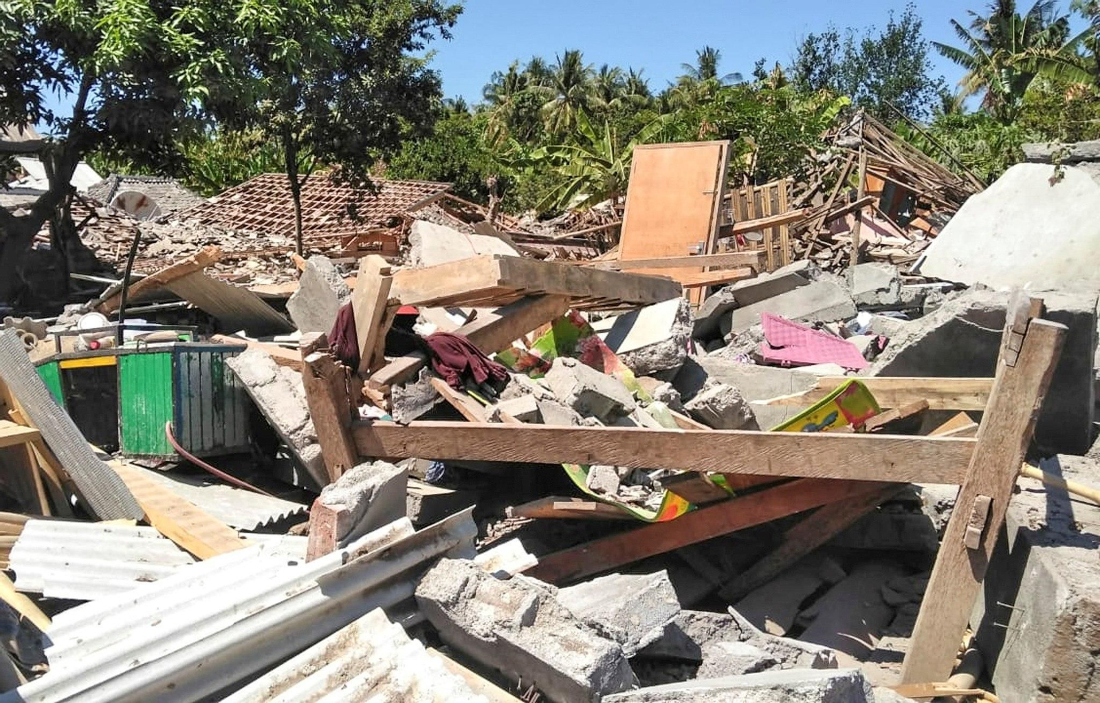 Imágenes de los últimos terremotos en Lombok