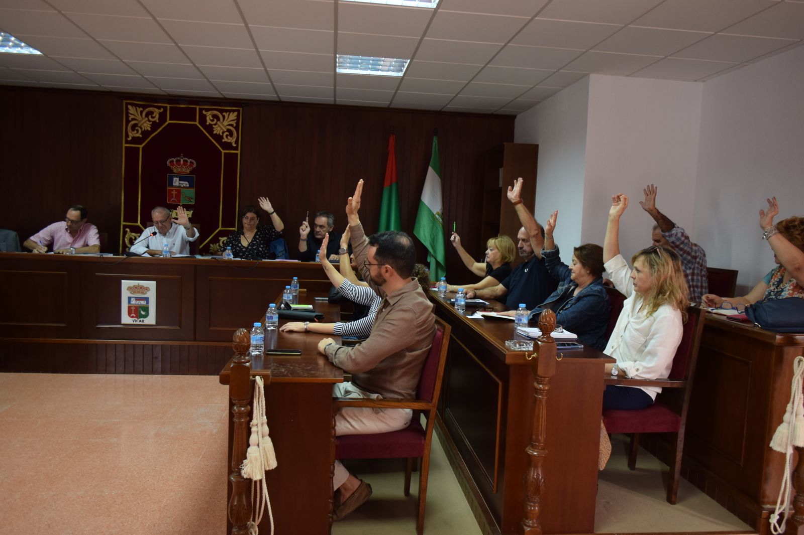 Momento de la sesión plenaria