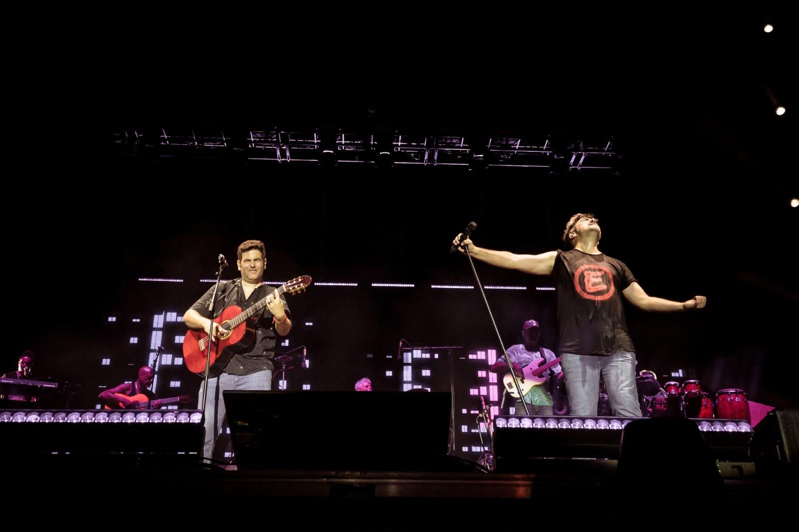El concierto de Estopa en Almería, en imágenes
