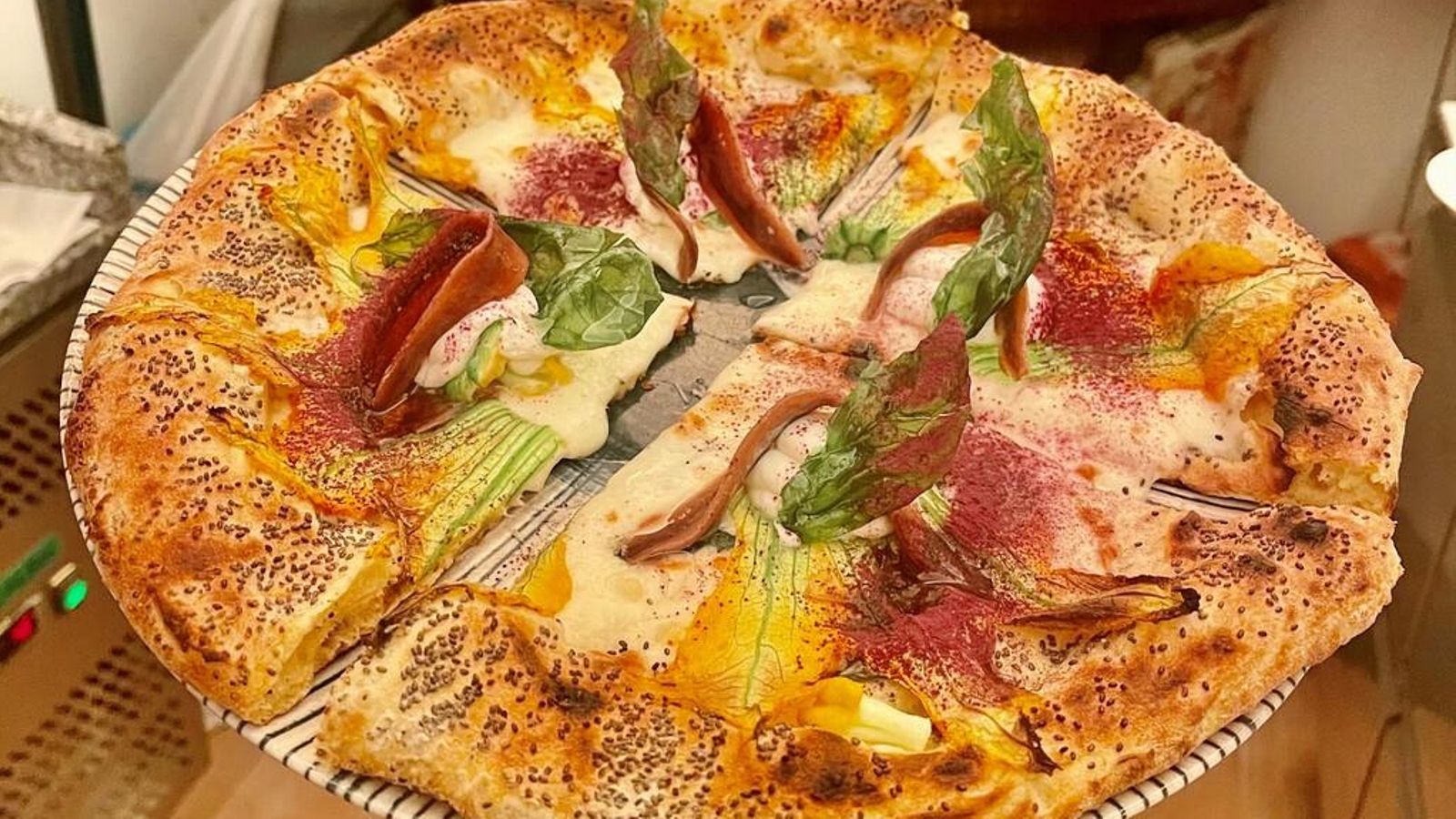 Mar y Fiori, de Naturale Pizza Bar.