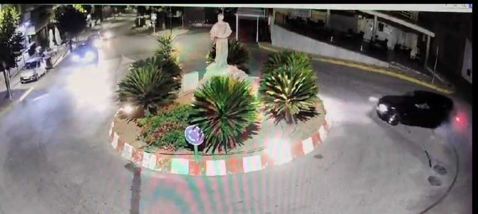 Imágenes captadas por las cámaras de vigilancia.