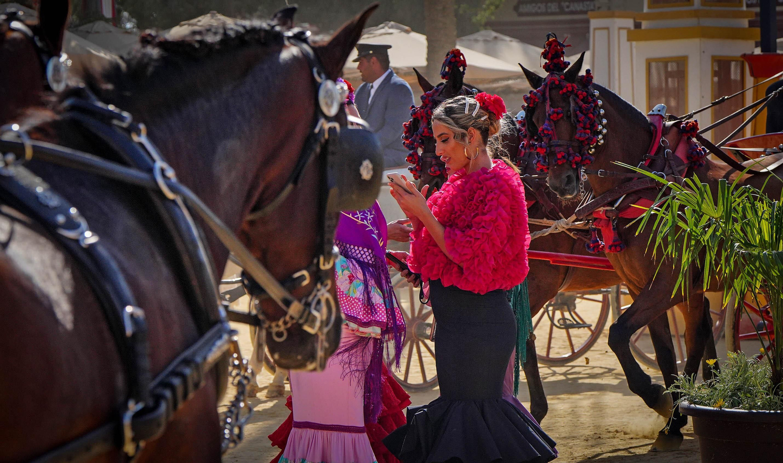Búscate en las imágenes del sábado de la feria de Jerez 2023