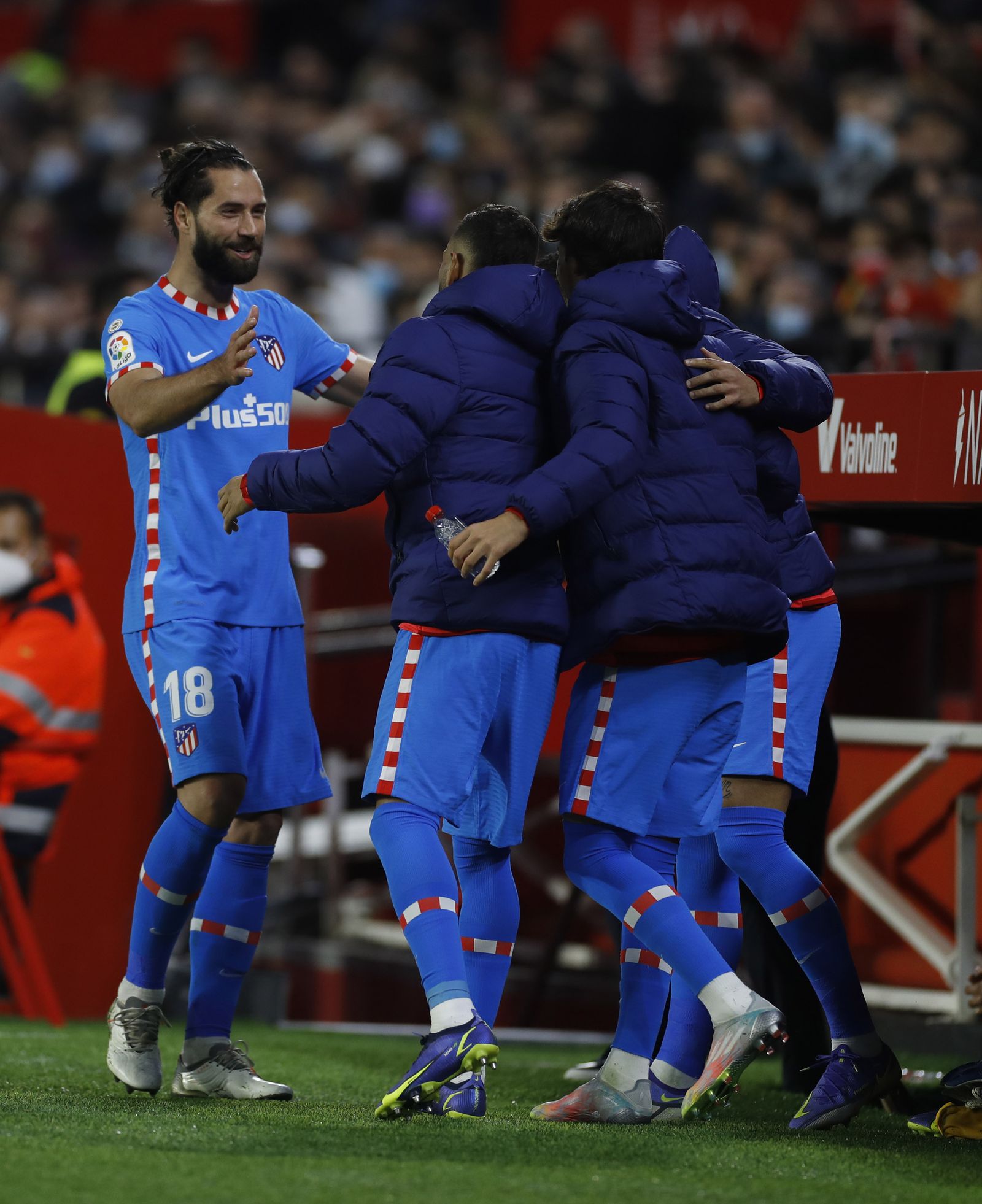 Las imágenes del Sevilla fc-Atlético de Madrid