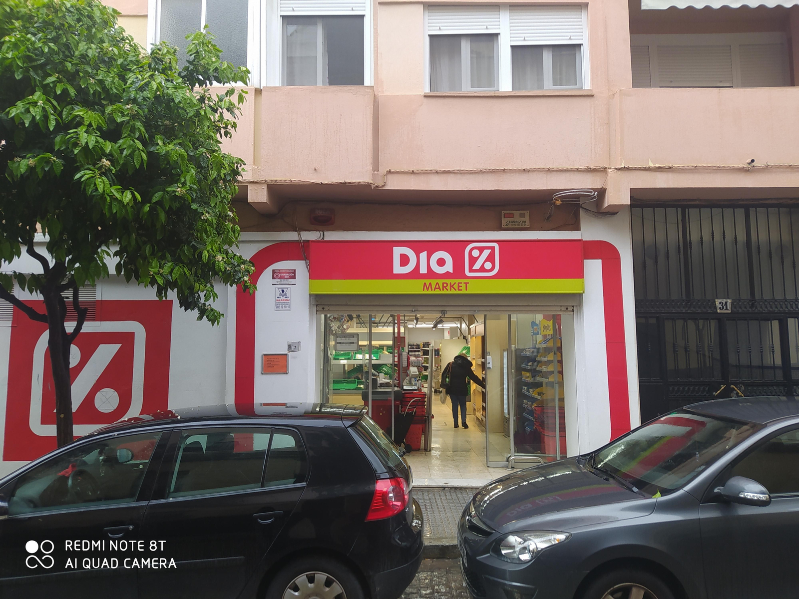 El supermercado Día de San Rafael.