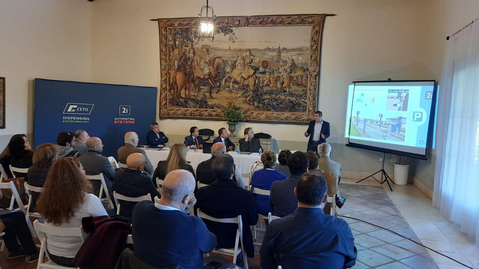 Asamblea de la asociación provincial de empresarios de estaciones de servicio, celebrada el lunes en Jerez.