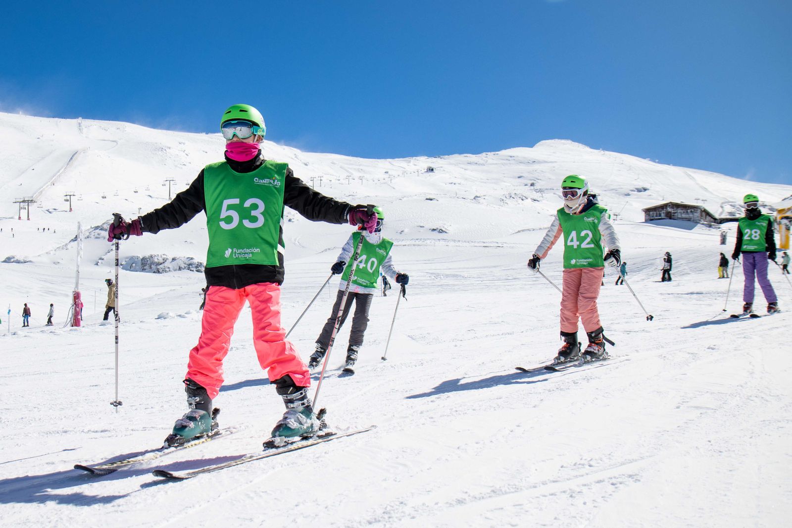 Éxito de participación en el inicio de temporada de campamentos de la Fundación Unicaja