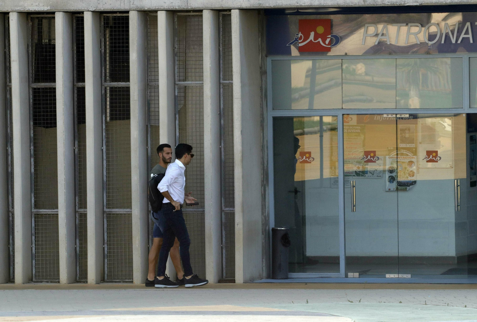Lazo y Drudi, en las puertas del Patronato.