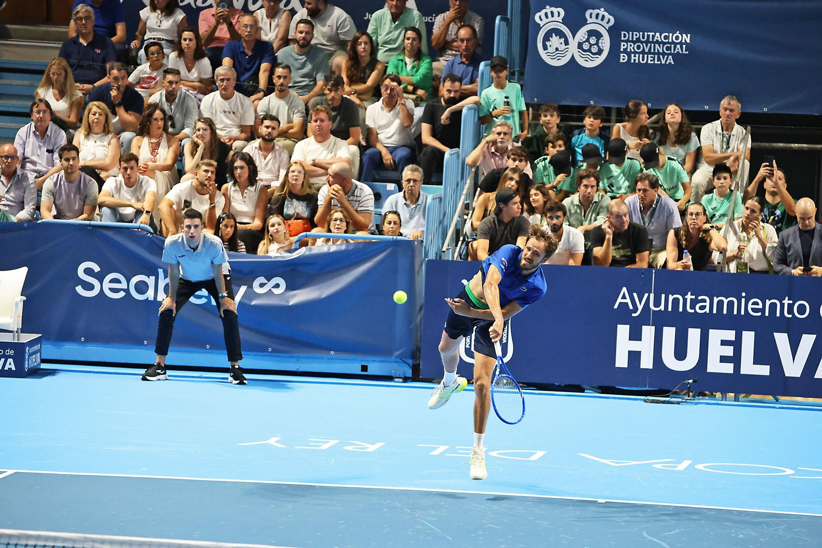 Imágenes de la final masculina de la Copa del Rey de tenis entre Daniil Medvedev y Alejandro Davidovich