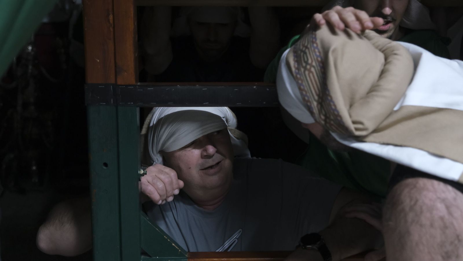 Las fotos del ensayo de Estudiantes para la Semana Santa de Almería 2026