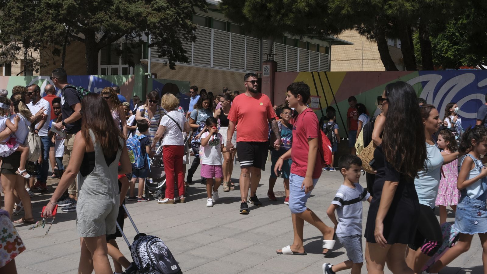 Imágenes del primer día de curso escolar en Almería