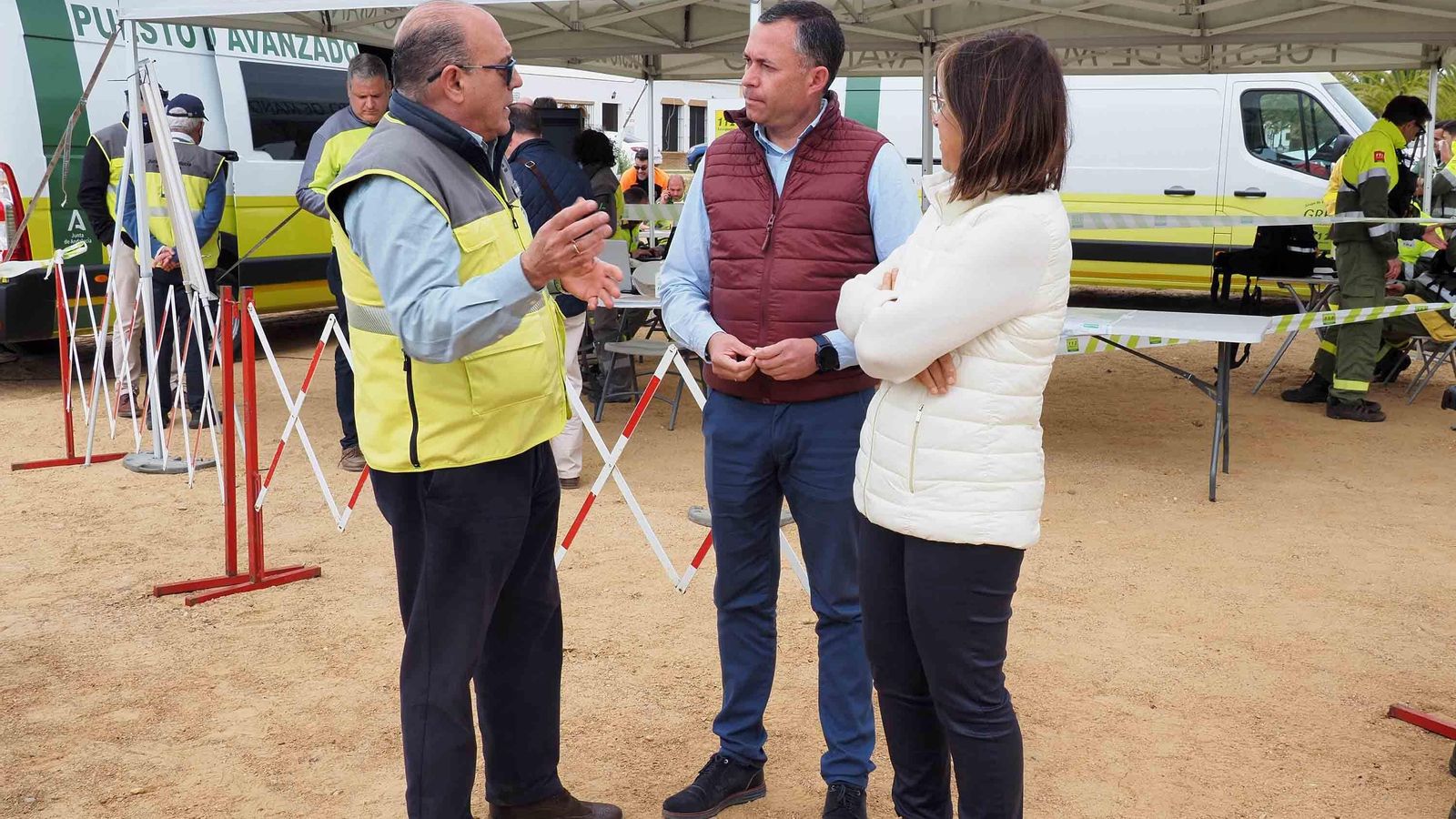 El delegado territorial de Desarrollo Sostenible, José Enrique Borrallo, ha supervisado el ejercicio
