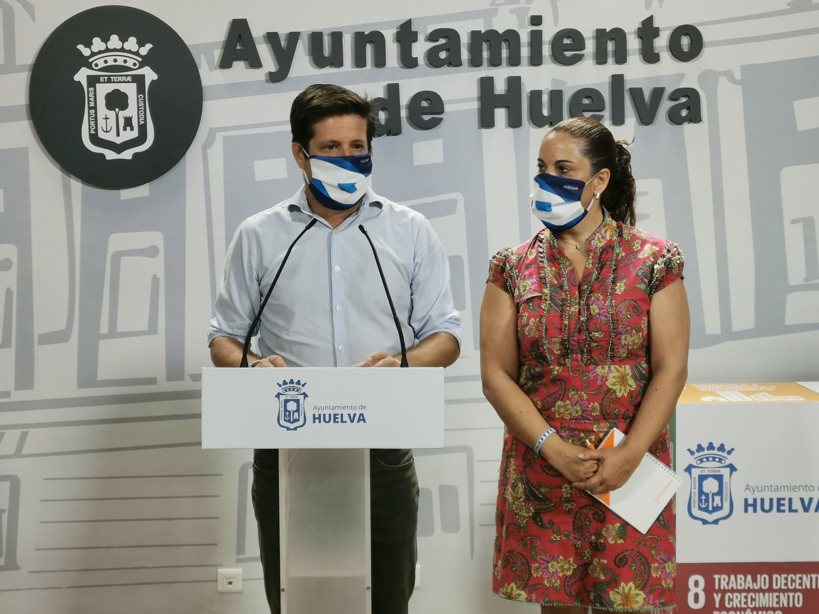 Guillermo García de Longoria y Noelia Álvarez.