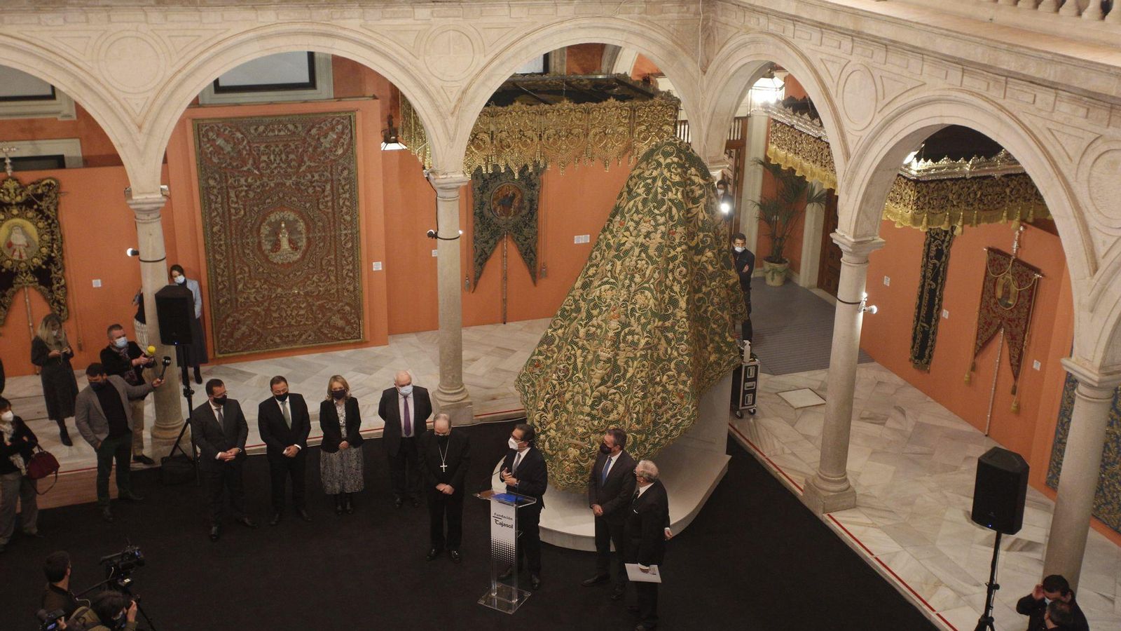 Un momento de la inauguración.