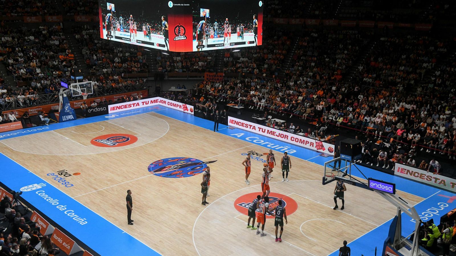 El Leyma Coruña-Unicaja, en fotos
