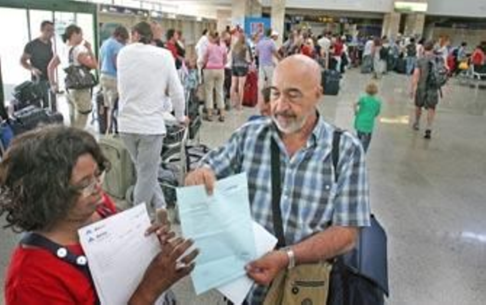 Un fallo técnico deja en tierra a los pasajeros de un vuelo a Barcelona
