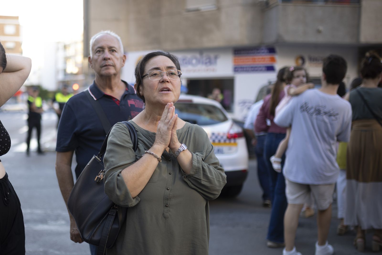 Imágenes de la salida de la Virgen de la Cinta desde la Catedral hacia el Santuario