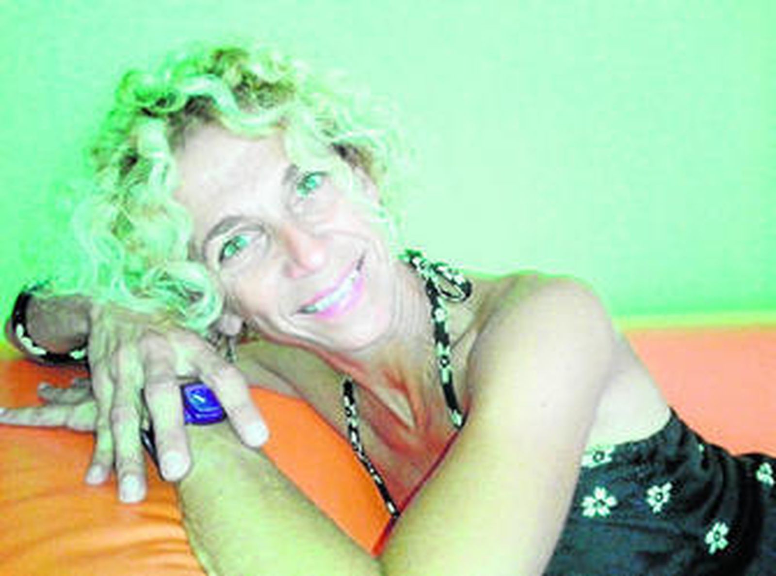 El baile es la especialidad de Sandra López.