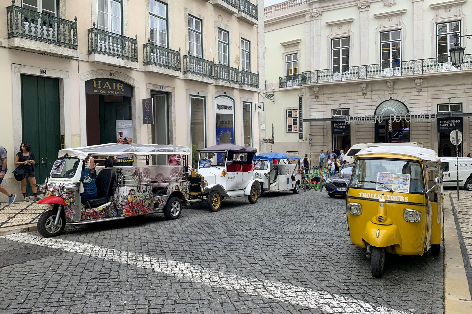 Lisboa, la ciudad sin ley para los tuk tuks