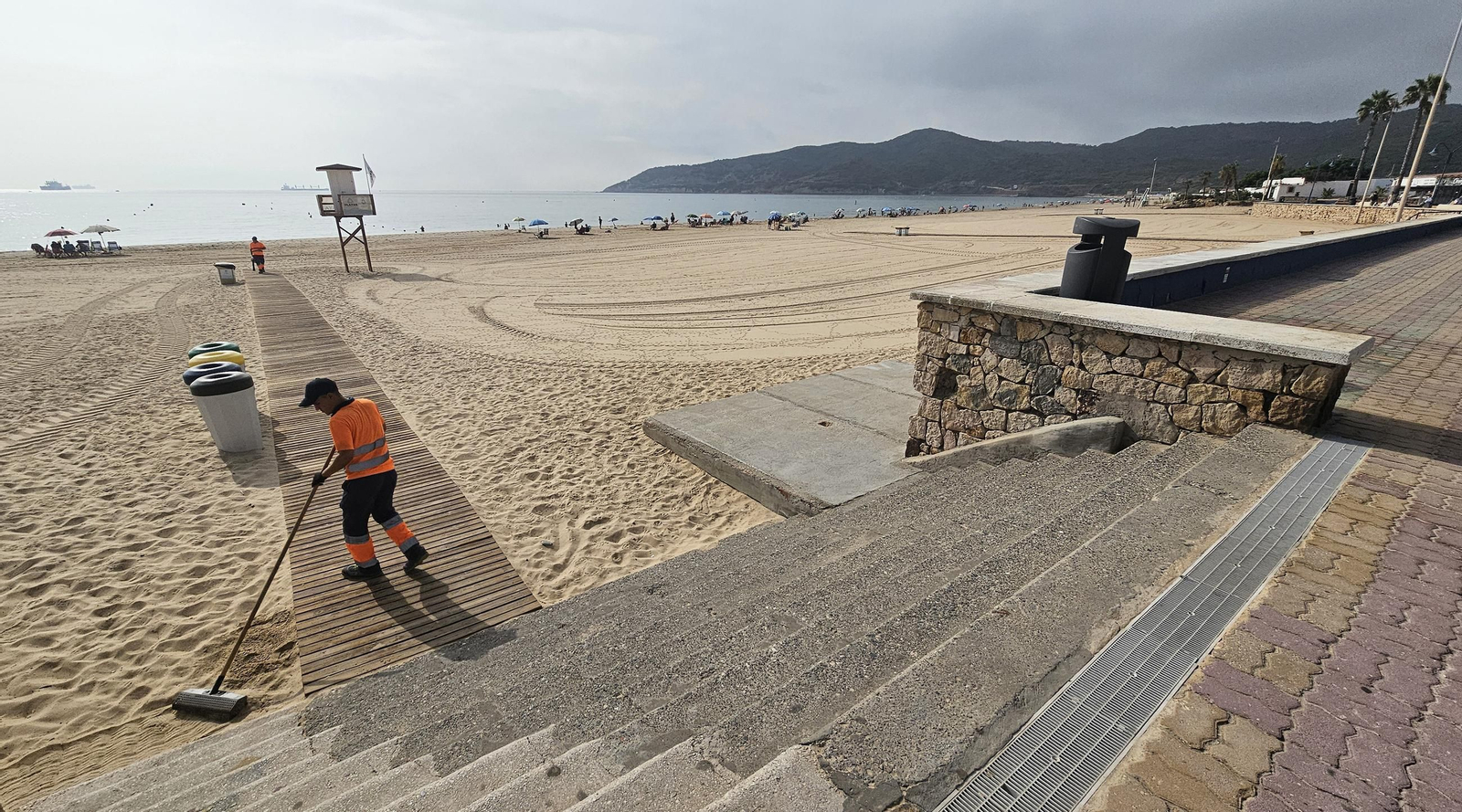 Fotos de un sábado en la playa de Getares de Algeciras