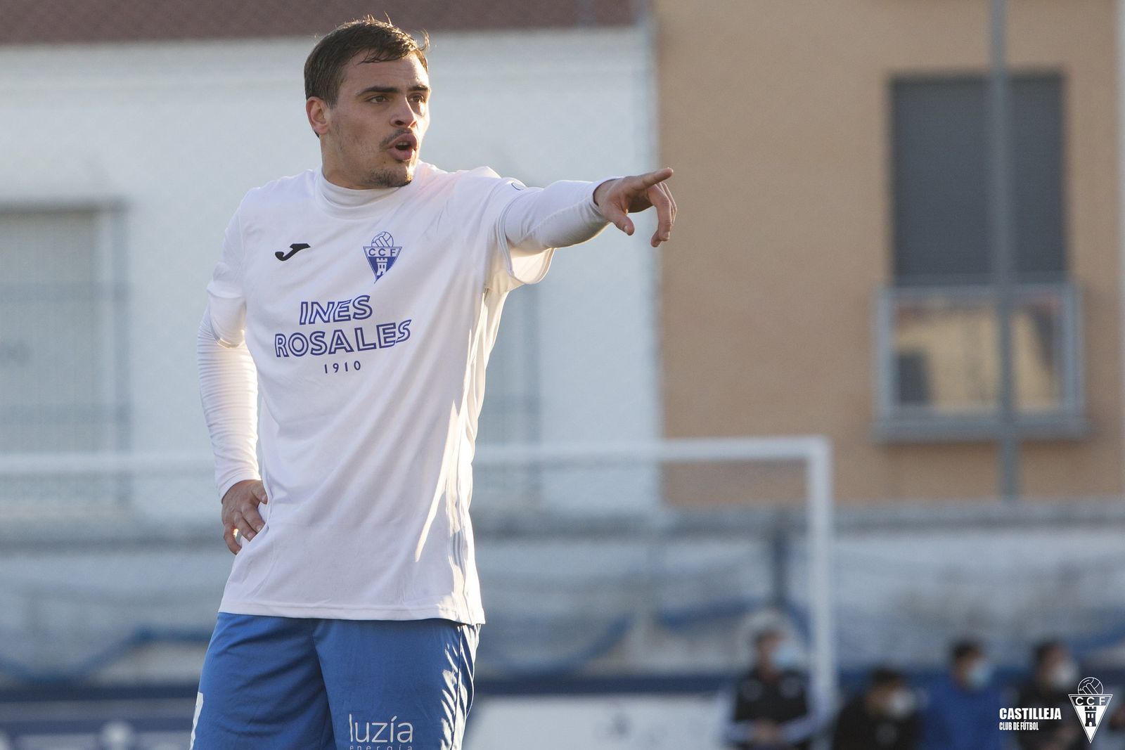 Pedro Jiménez, uno de los jugadores del Castilleja con pasado en el Coria.