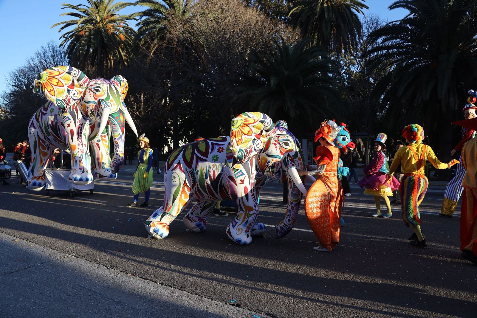 El Gran Desfile del Carnaval de Málaga, en imágenes
