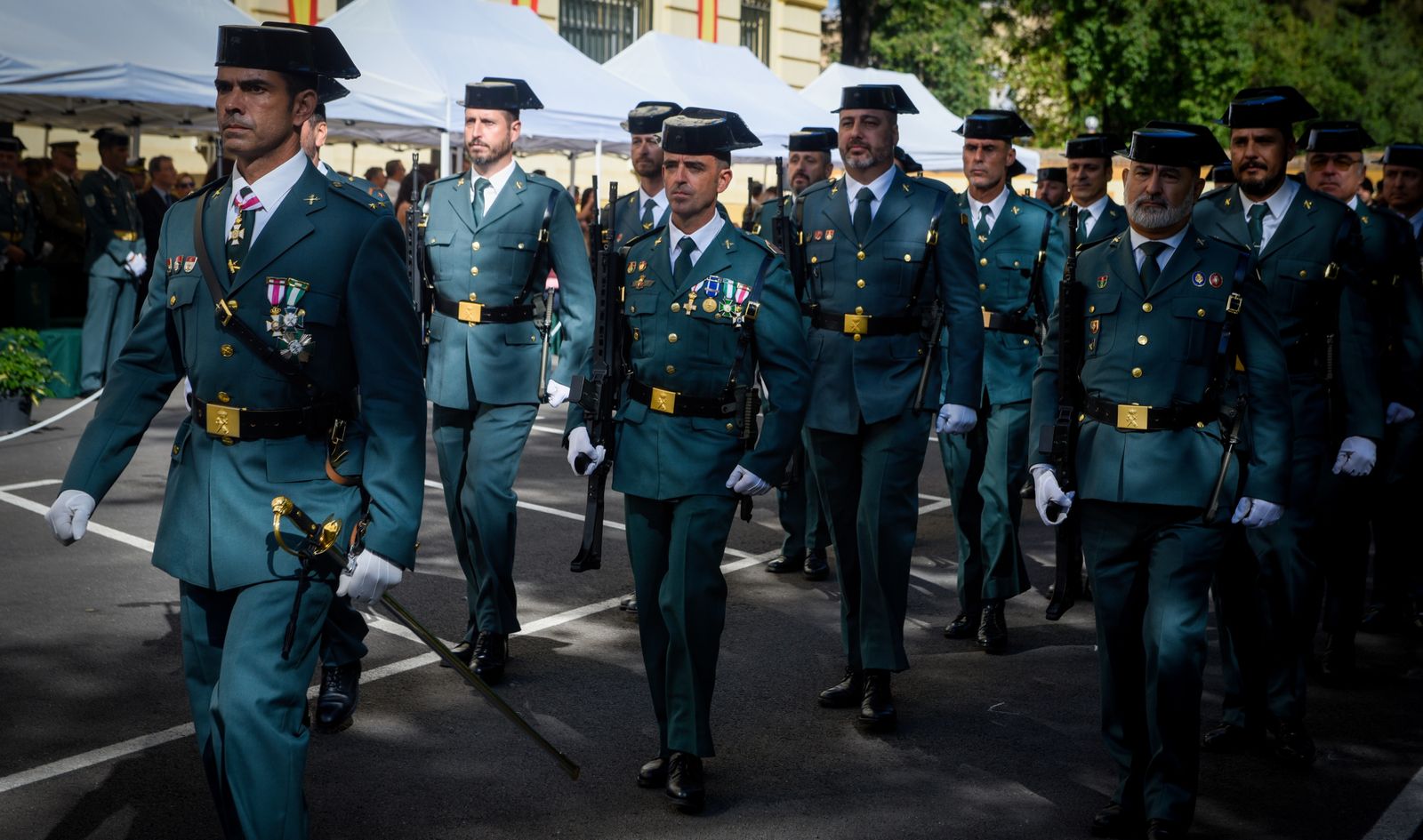 Imágenes del acto del día del Pilar de la Guardia Civil
