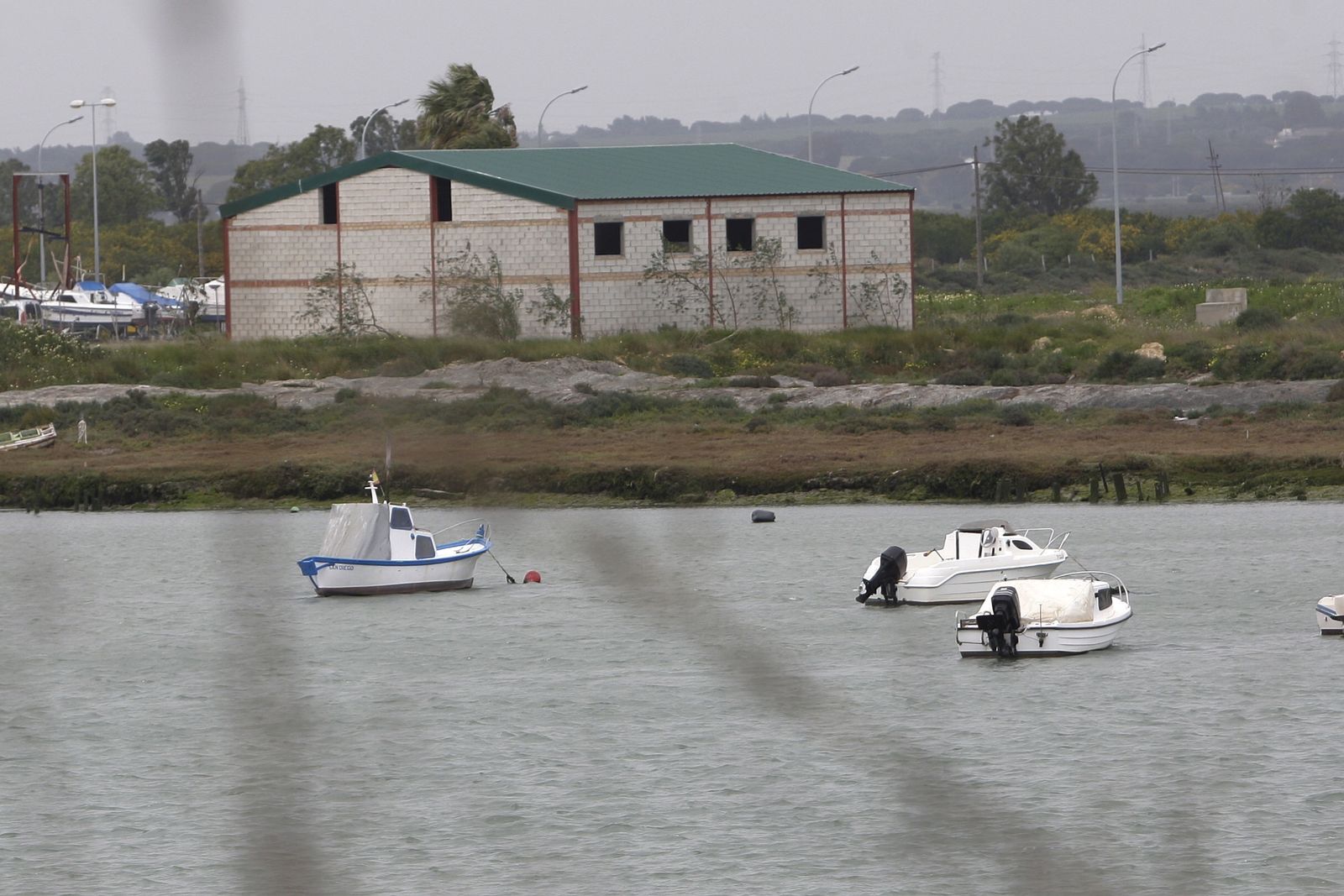 La nave de los mariscadores, fotografiada durante las obras en 2017.