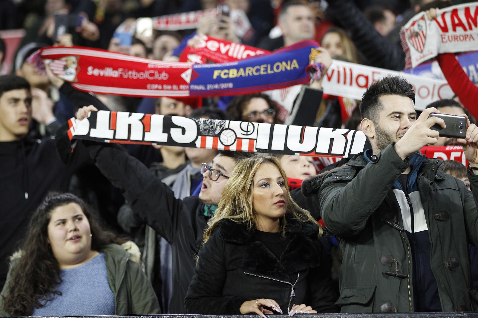 Las imágenes del Sevilla FC-Barcelona de Copa del Rey