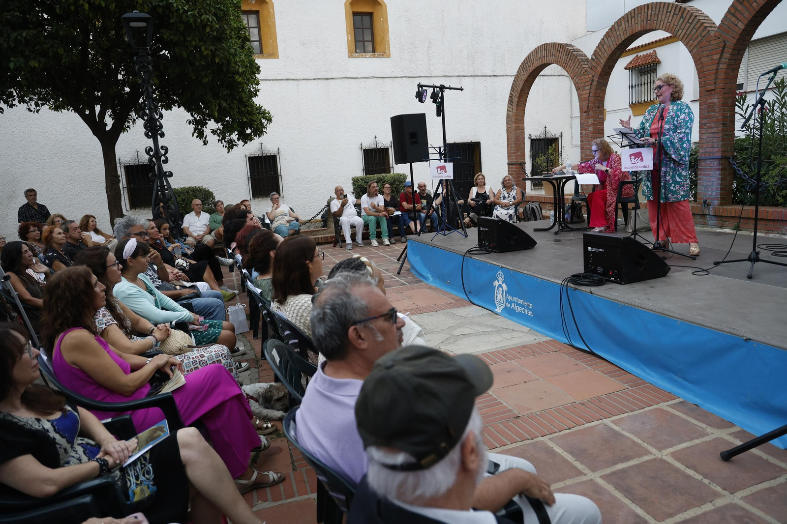 Fotos del recital poético de Izquierda Unida en Algeciras
