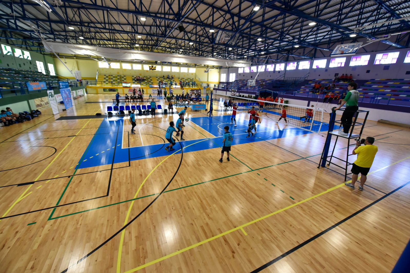 Las fotos de la segunda jornada del Campeonato de Andalucía infantil masculino de voleibol en La Línea
