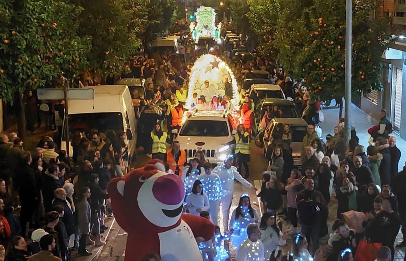 Cabalgata de la Viñuela, en 2025.