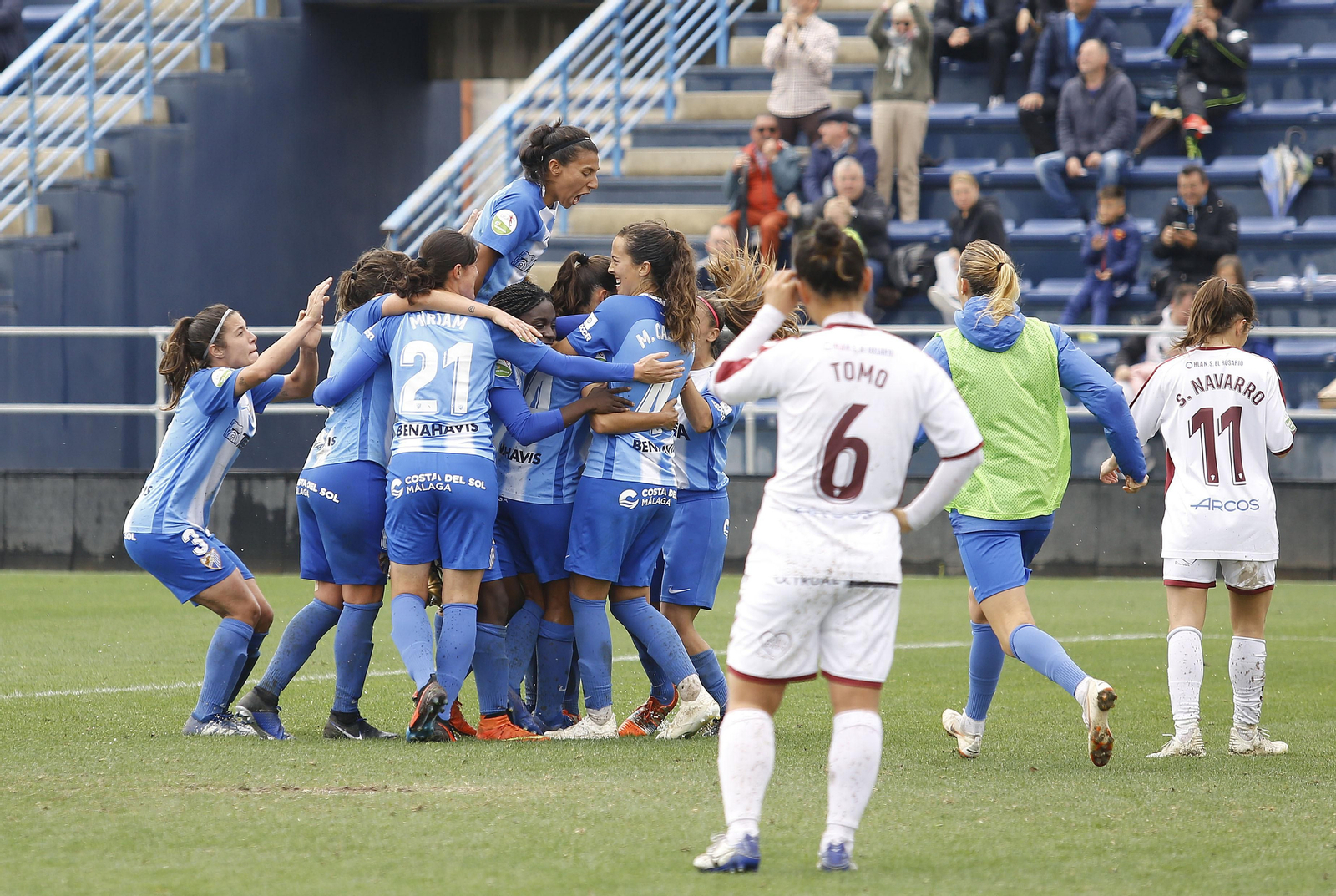 El Málaga Femenino-Albacete, en fotos