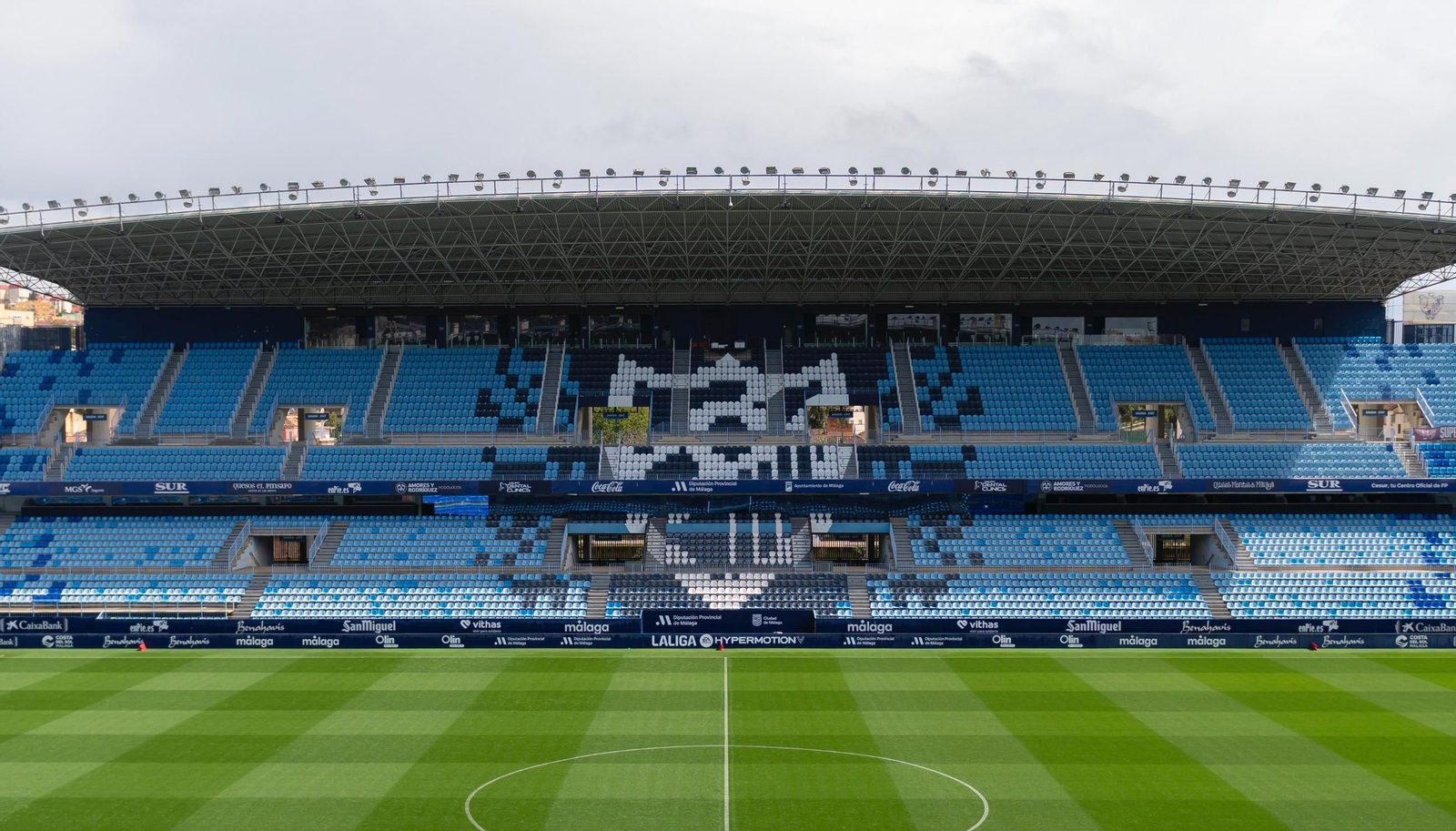 Estadio La Rosaleda.