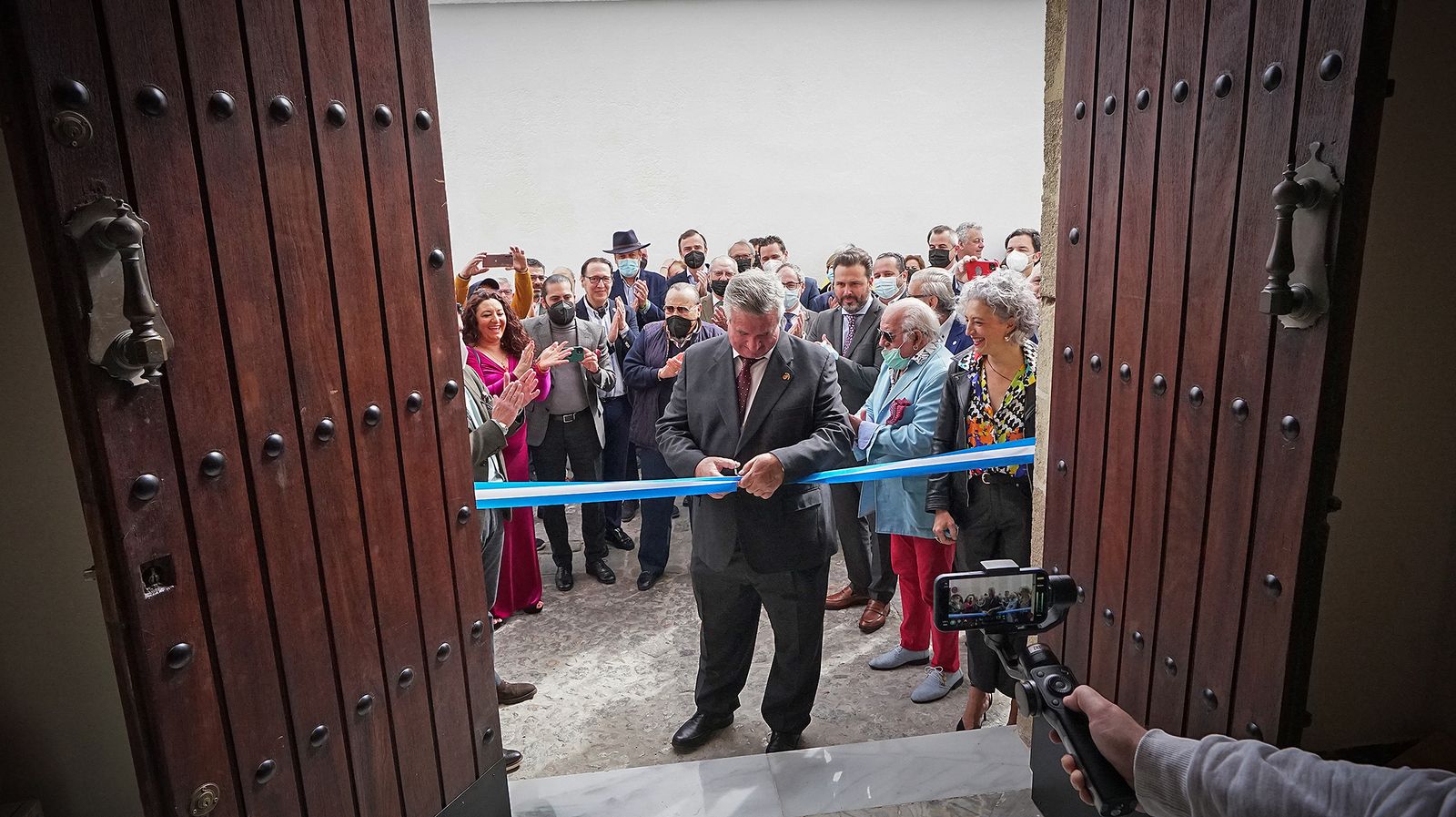 Inauguración de la nueva sede de la peña Buena Gente