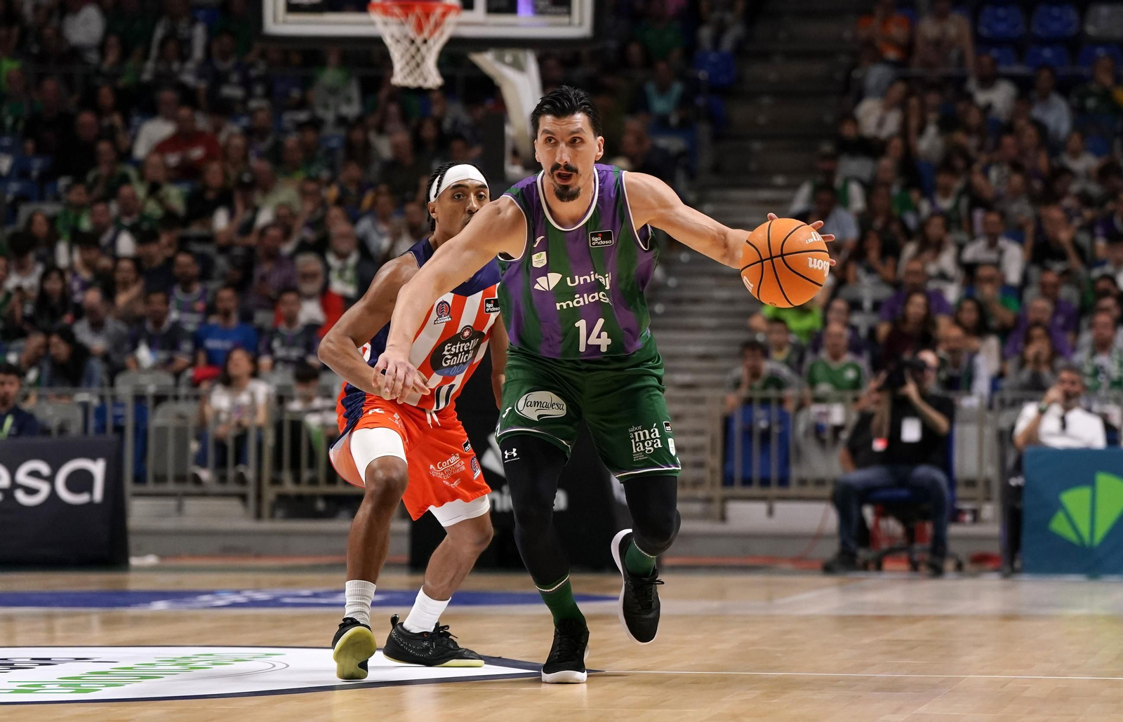 Las fotos del Unicaja - Leyma Coruña de ACB