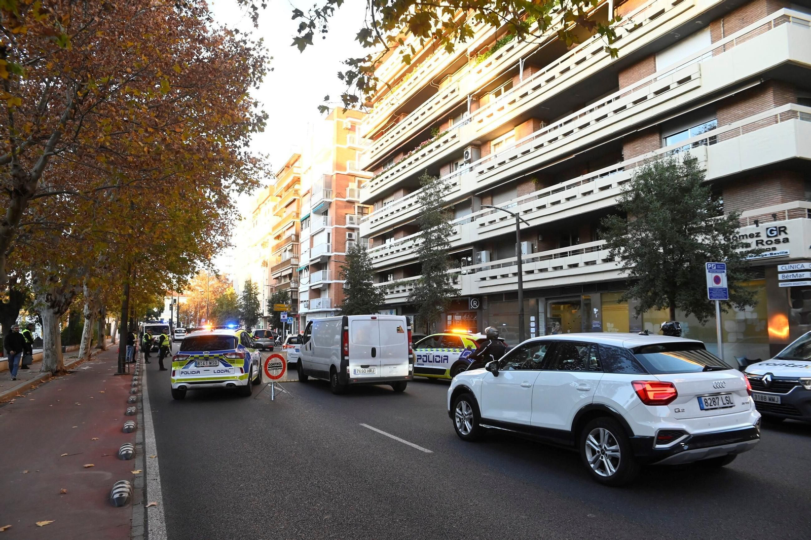 Los controles de alcoholemia en Córdoba por Navidad, en imágenes