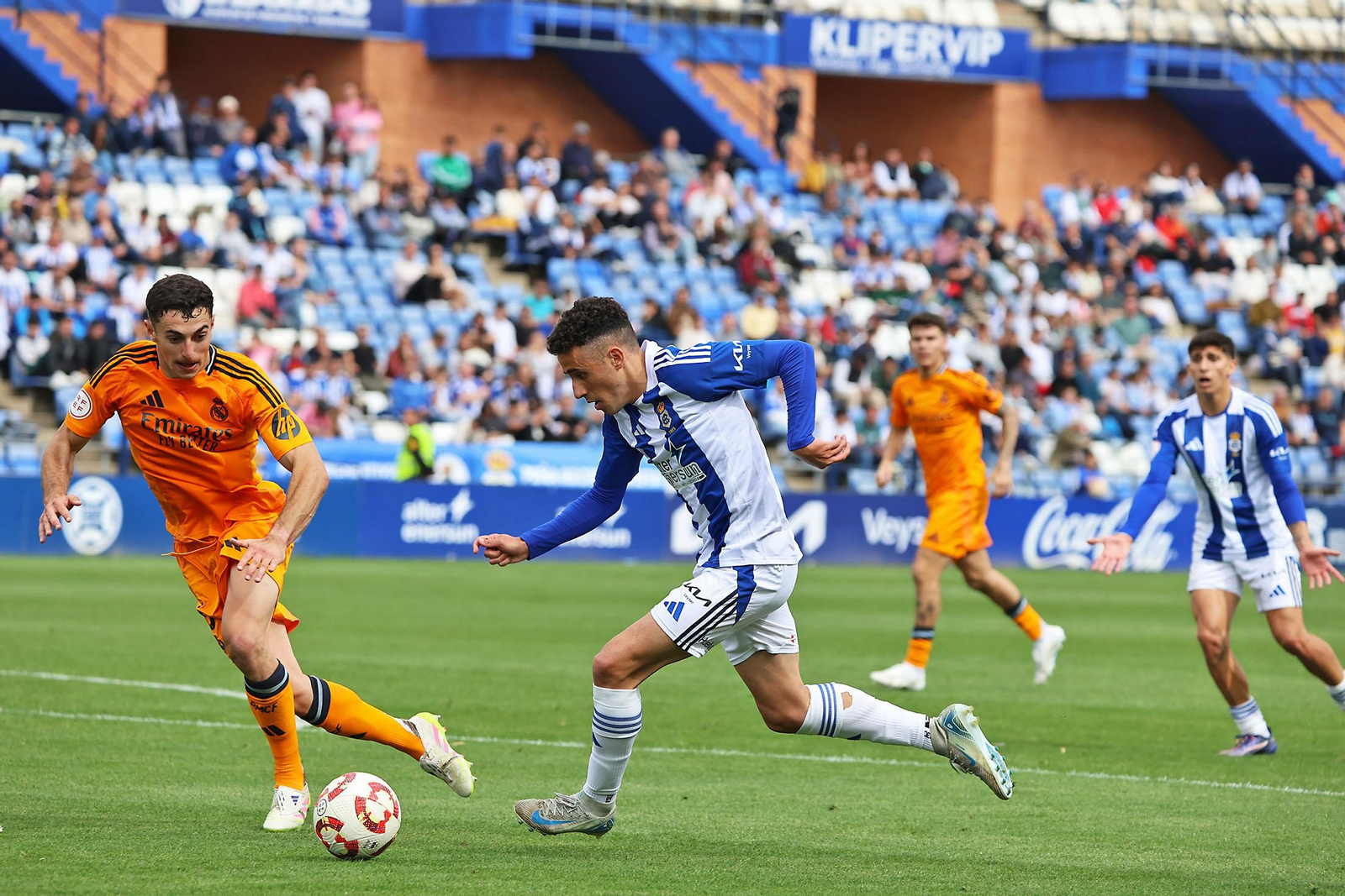 Las imágenes del Recreativo de Huelva- Real Madrid Castilla