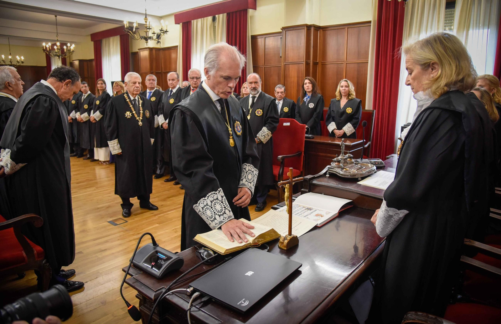 Toma de posesión del presidente de la Audiencia Provincial de Sevilla, Álvaro Martín