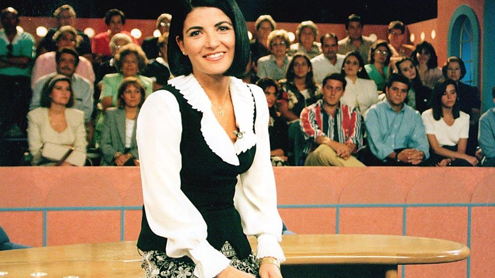 Consuelo Berlanga a finales de los 90 en el programa 'Senderos de Gloria' en Canal Sur