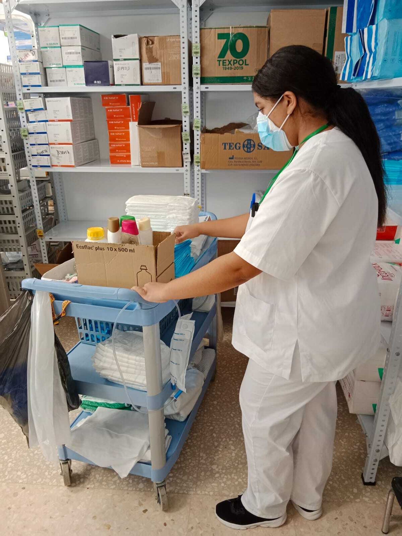 La mayoría de los alumnos que están realizando las prácticas estudian el módulo de Formación Profesional de Cuidados Auxiliares de Enfermería