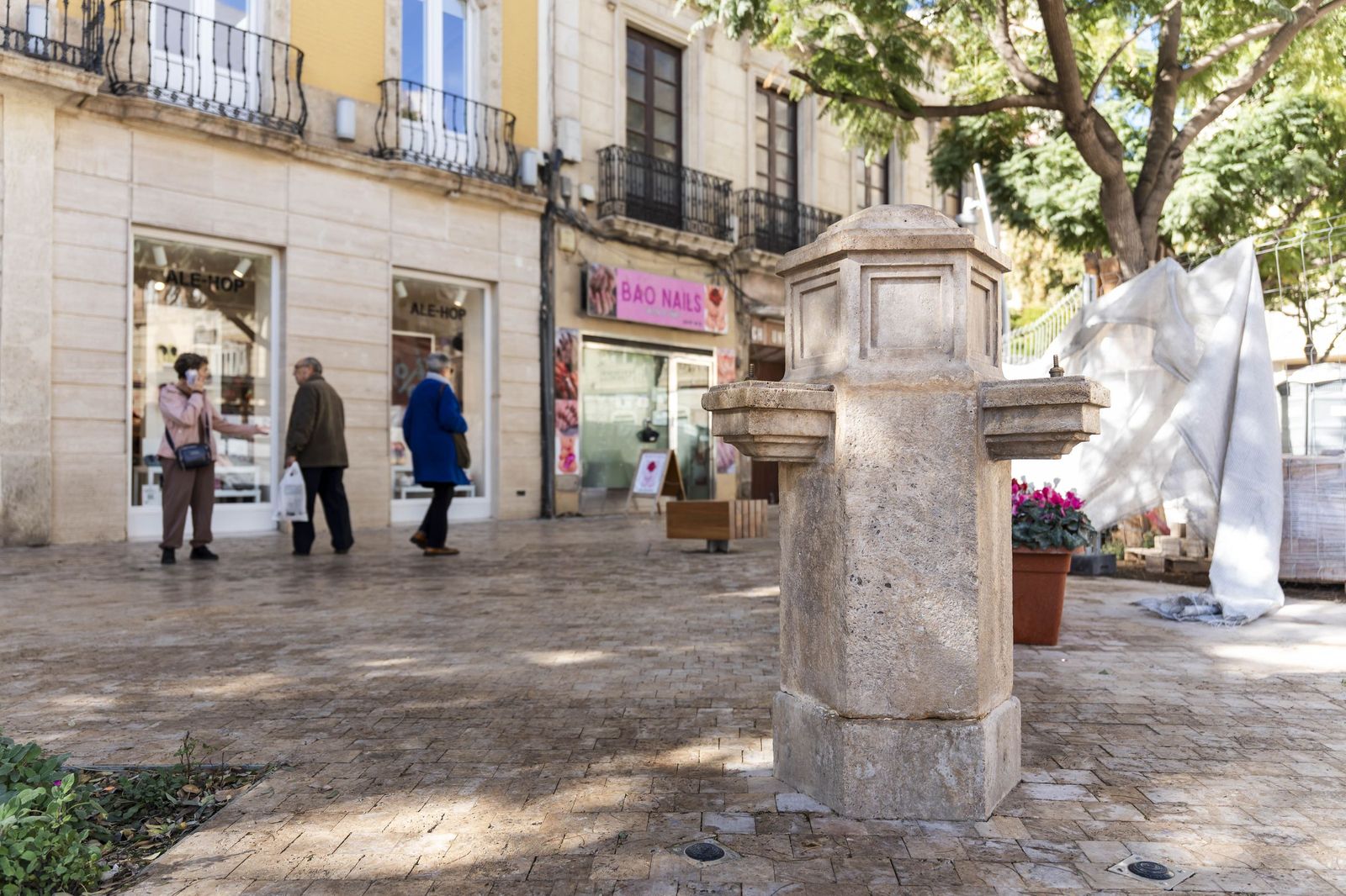 El cañillo de Puerta Purchena, en imágenes