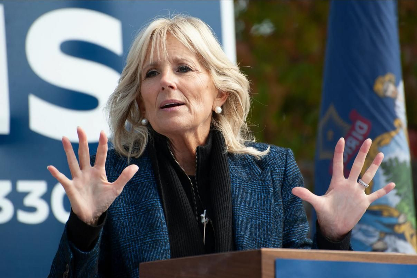 Jill Biden.