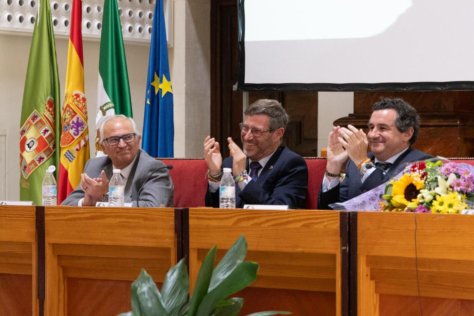 La entrega del premio Ingeniero del Año en Jaén a José Santos Sánchez, en imágenes.