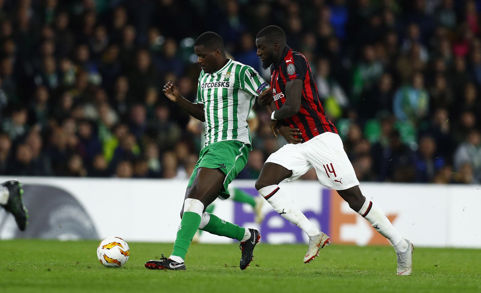 El Betis-Milan, en imágenes