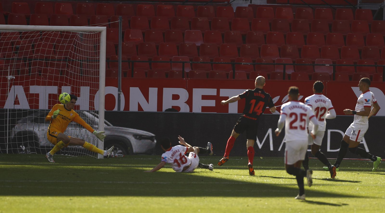 Las imágenes del Sevilla-Real Sociedad