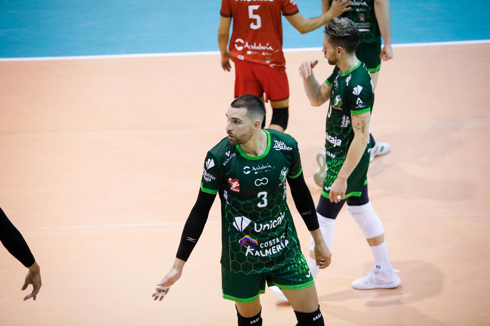 Imágenes del partido entre Unicaja Almería y Grupo Herce Soria