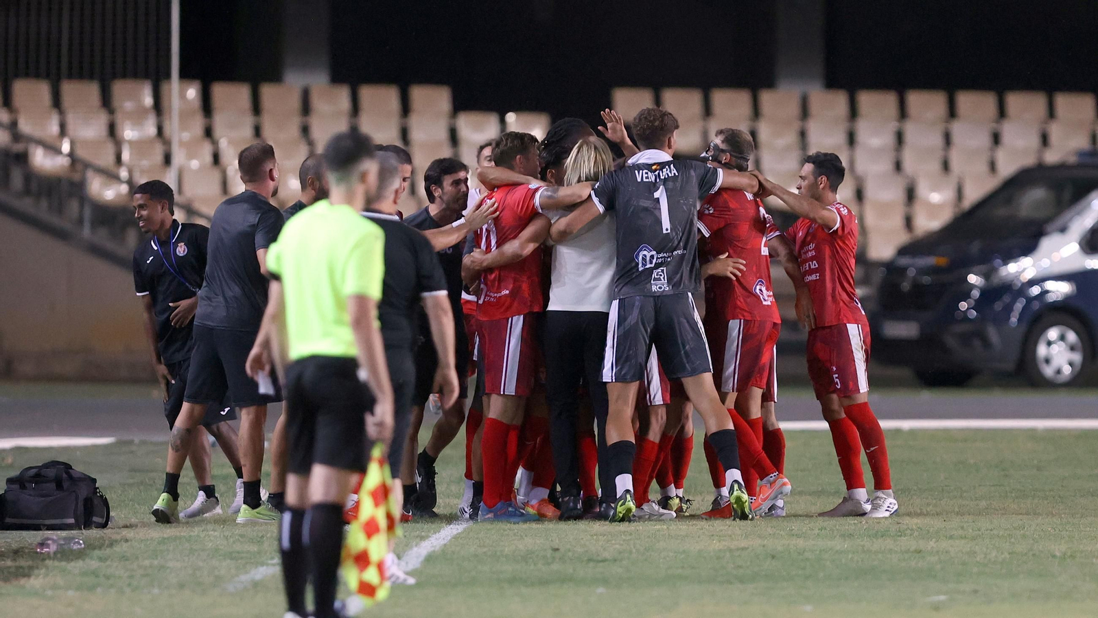 Imágenes del Xerez DFC y la Deportiva Minera en Chapín