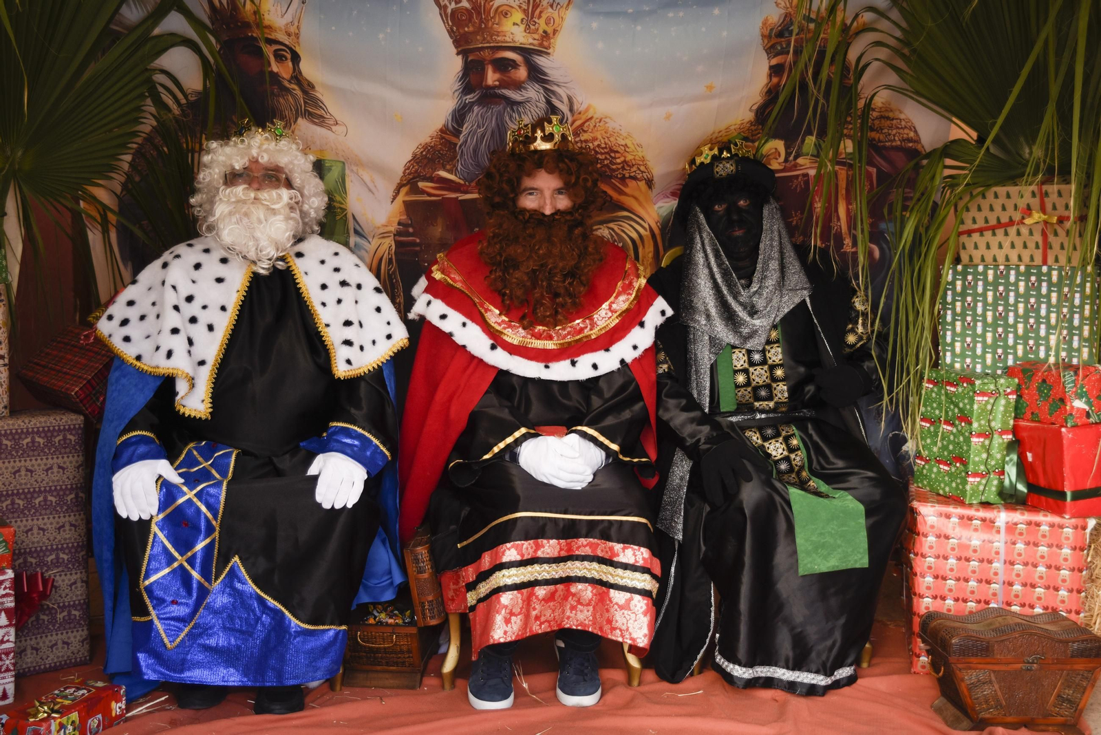 Fotos del belén viviente del Colegio Salesianos de La Línea