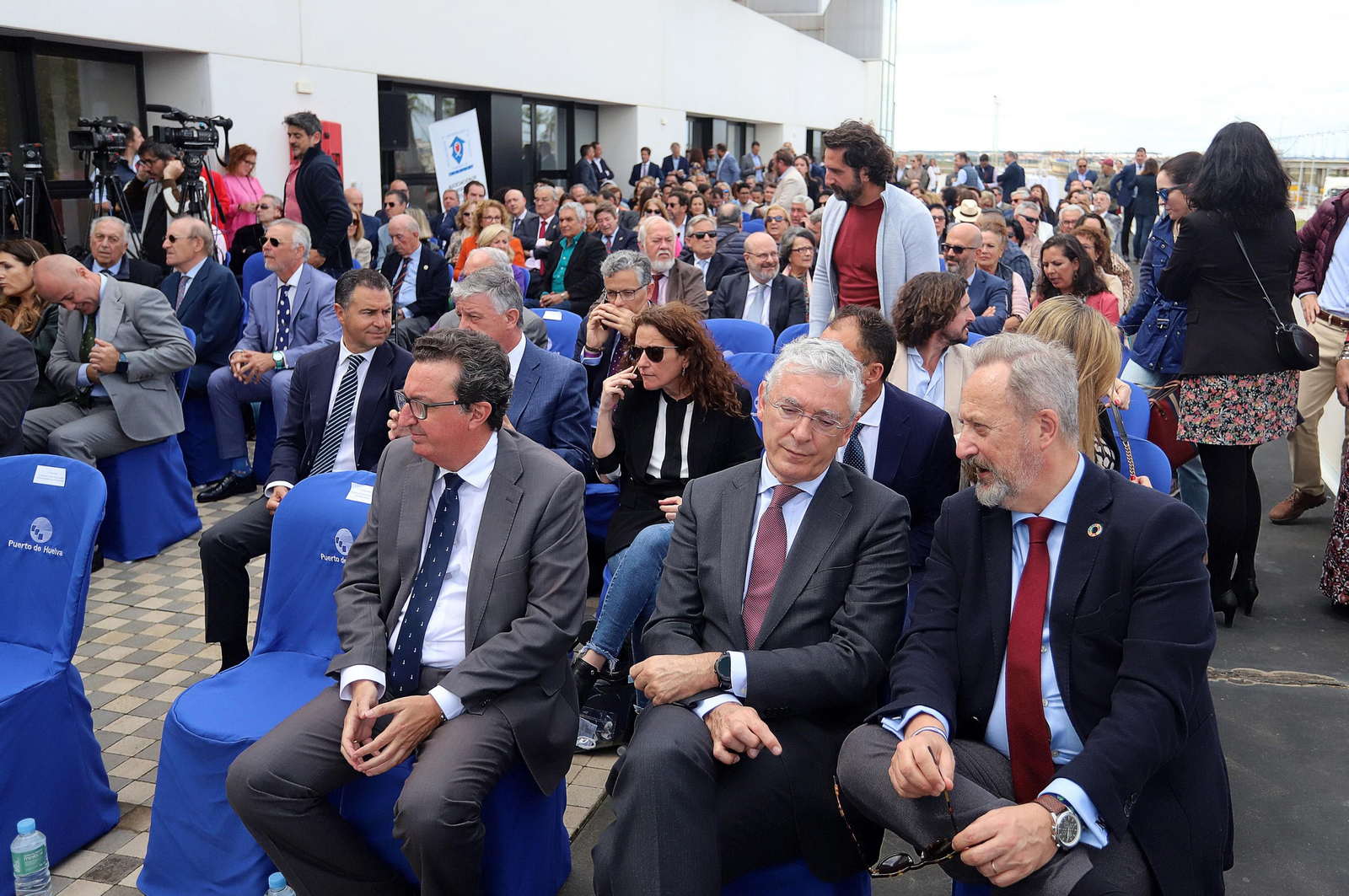 Imágenes del acto de inauguración del inicio de actividad de la Ciudad del Marisco